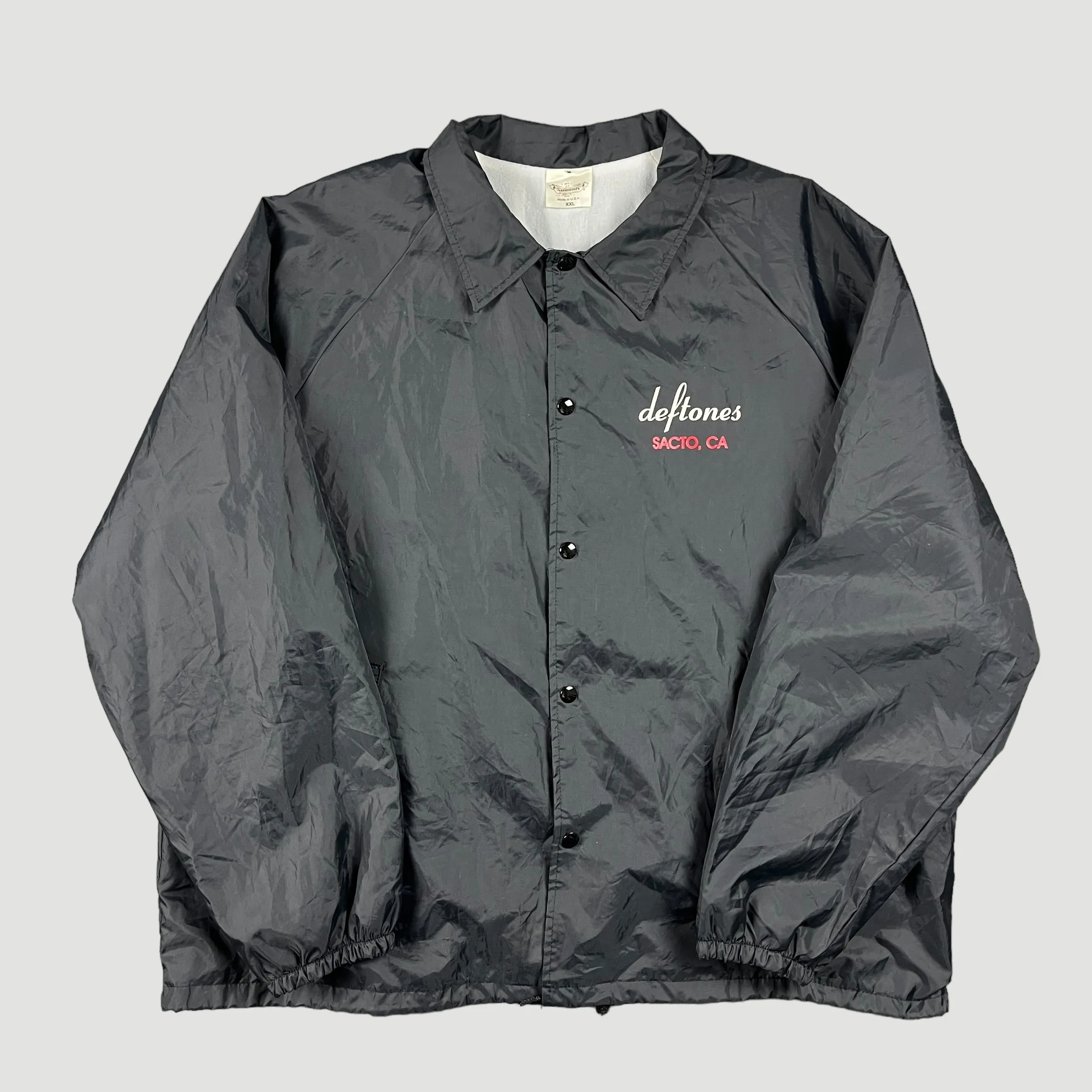 Late 90's Deftones Sacto, CA Coach Jacket