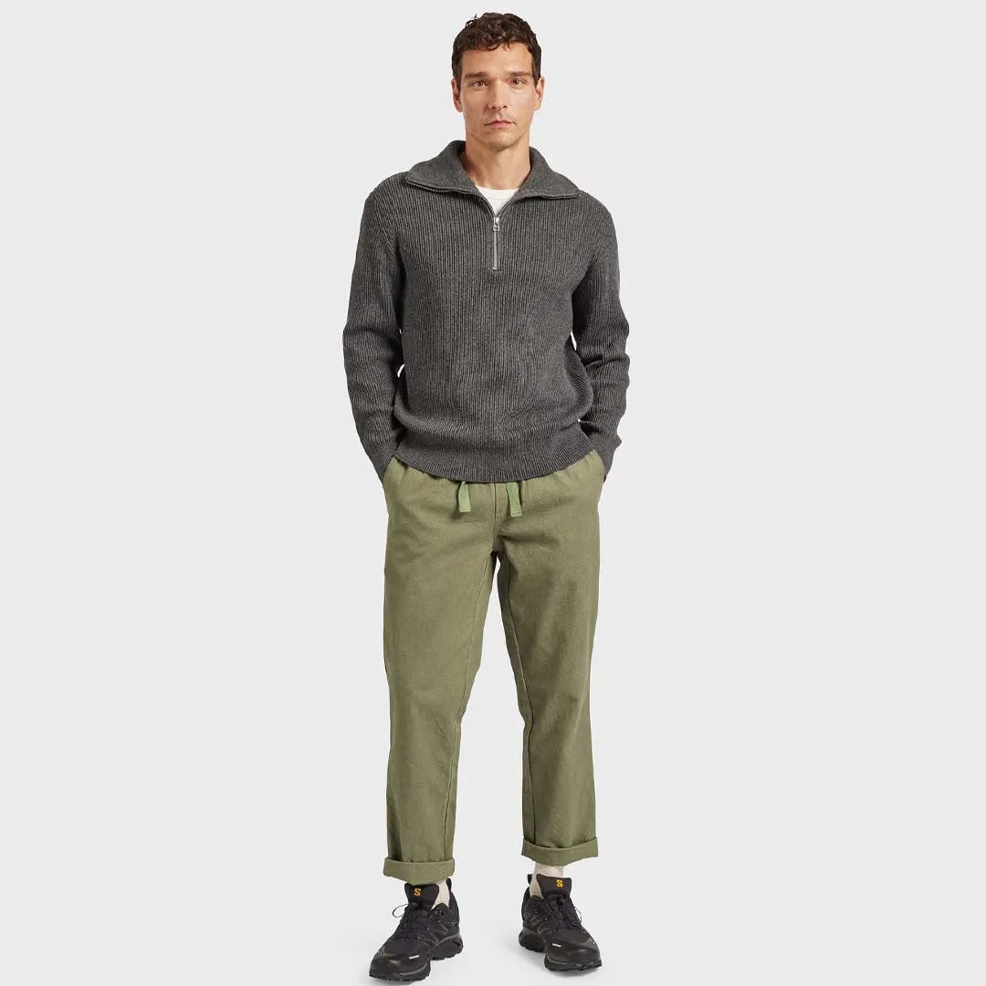 LE MANS 1/2 ZIP | GREY MARLE