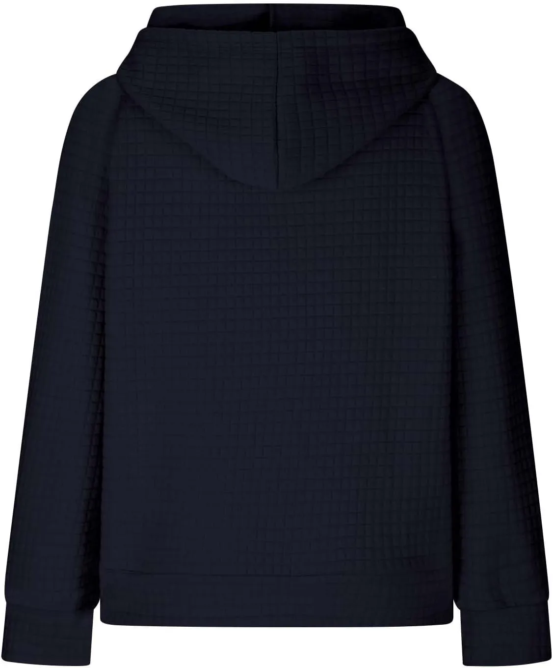 Lenago Womens Hoodies Fall Fashion Waffle Drawstring Hooded Sweatshirt 2024 Casual Loose Fit Pullover Clothes with Pockets