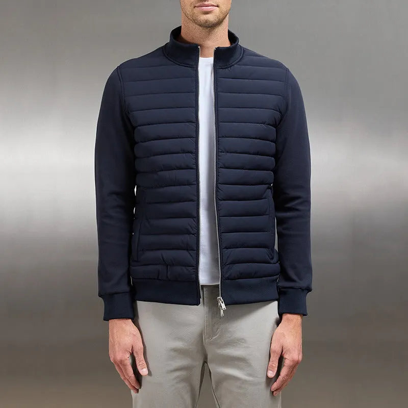 Lightweight High Neck Zipper Jacket