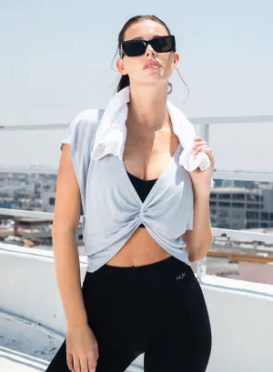 Liza Twist Top - Versatile and Chic Twist Tee