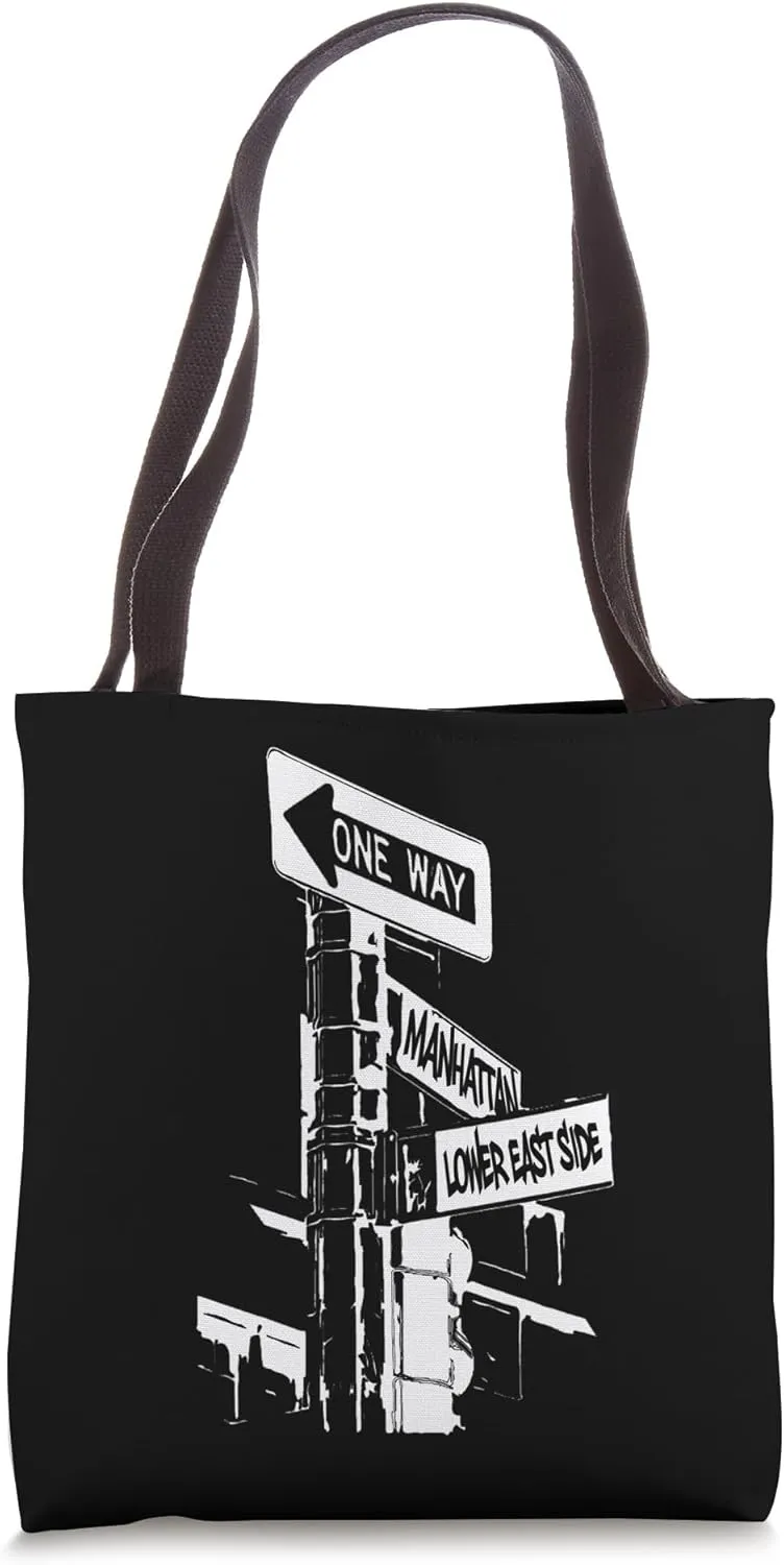 Lower East Side Vibes: Celebrate Manhattans Edgy Charm Tote Bag