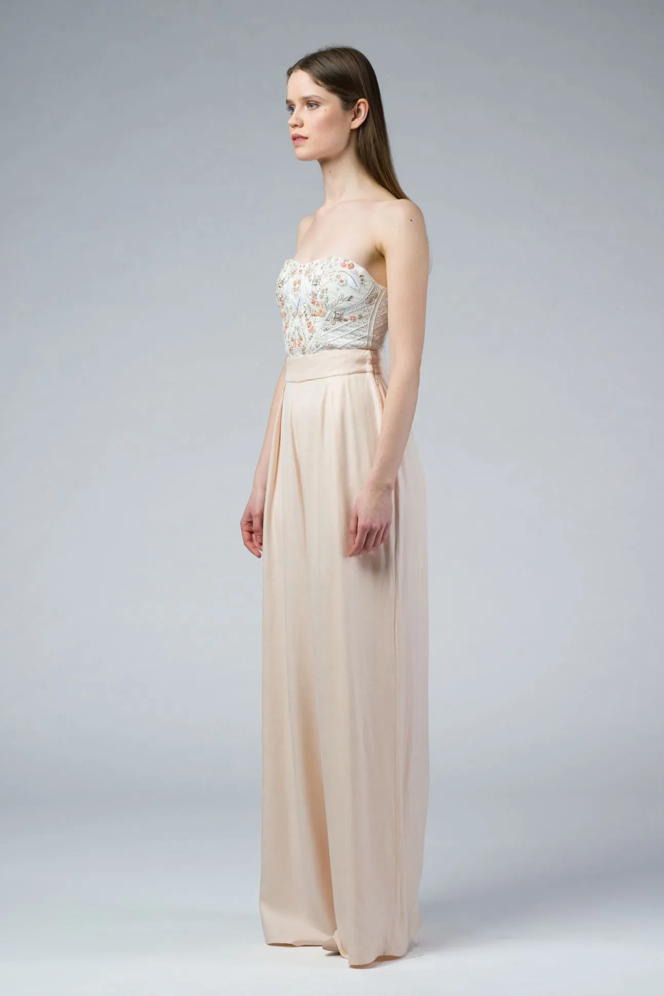 MAHA Hand Embroidered Corset Top