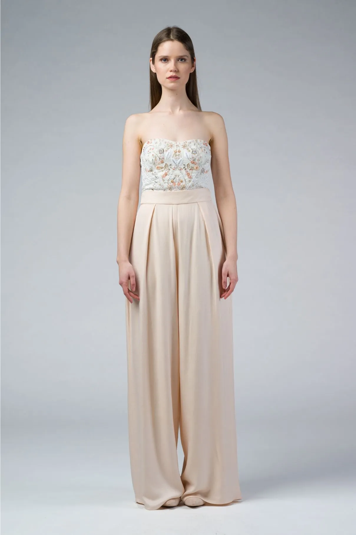 MAHA Hand Embroidered Corset Top