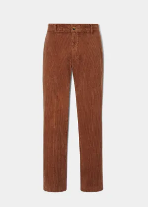 Men's Cord Trousers in Tobacco
