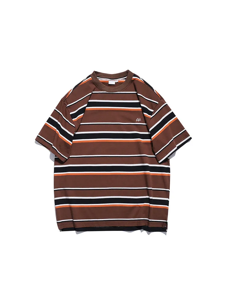 Men'S Cotton Stripes Tee