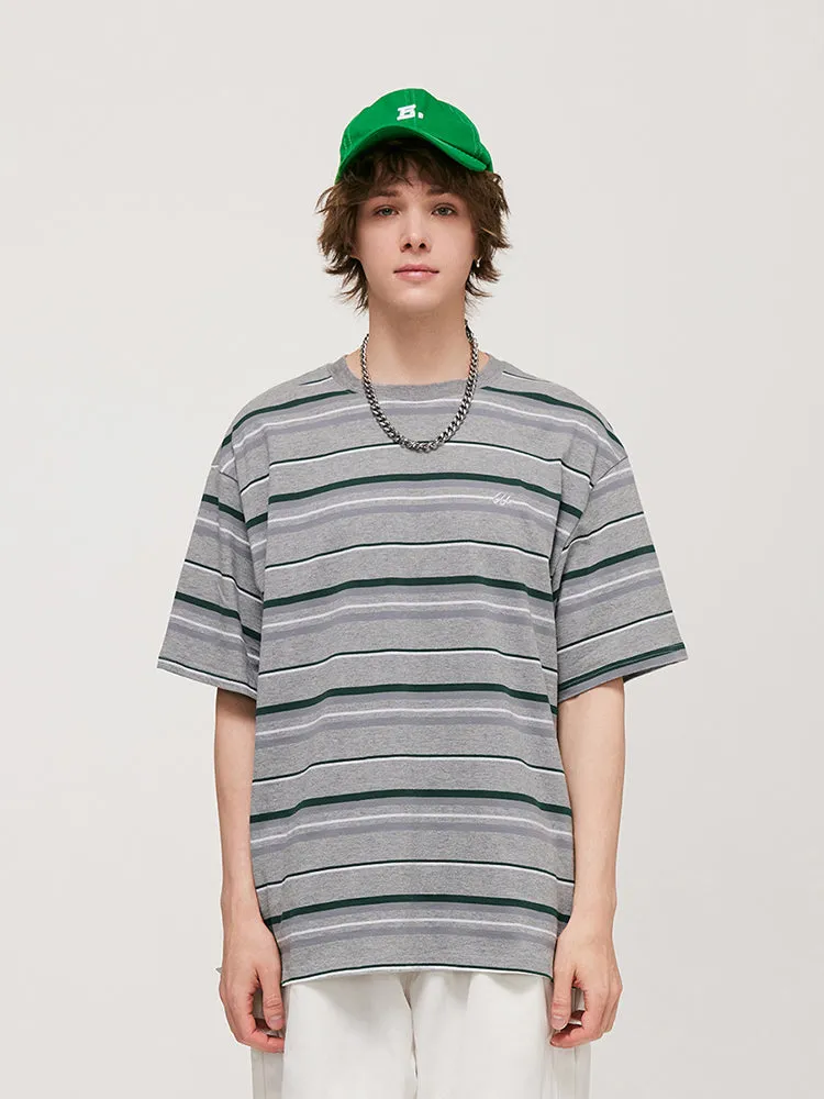 Men'S Cotton Stripes Tee