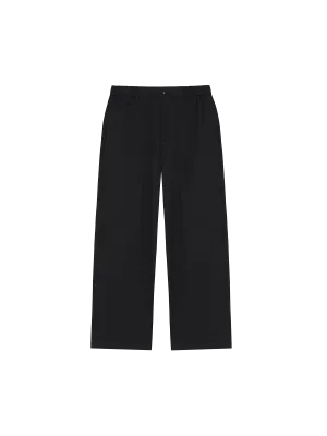 Men's DNA Straight Leg Trousers—black