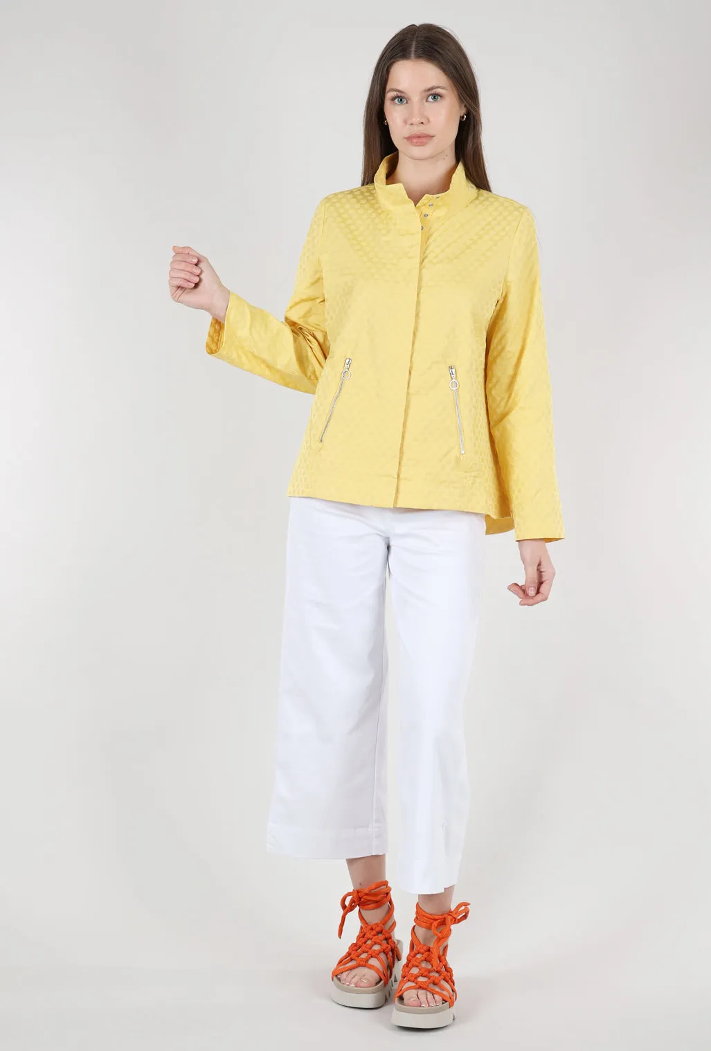 Modern Stretch Crop Pant, White