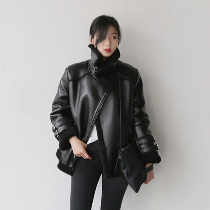 Morwenna Darkhart -  Leather Motorcycle Jacket by The Nevermore