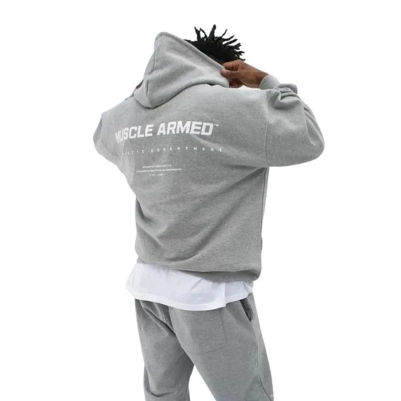 MUSCLE ARMED Fitness Workout Hoodie
