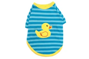 Muscle Tees - Blue Rubber Duck - Dog Shirt