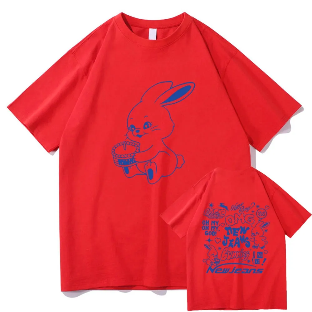New Jeans Bunnies Cotton Tees