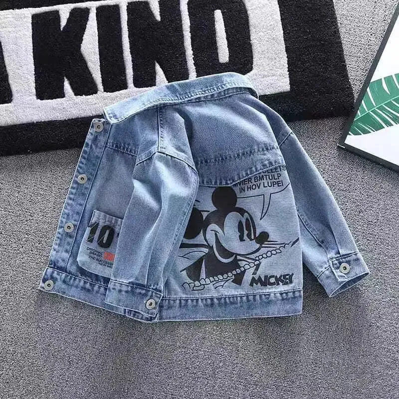 Outerwear Cartoon Jean Jackets