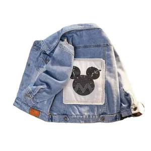 Outerwear Cartoon Jean Jackets