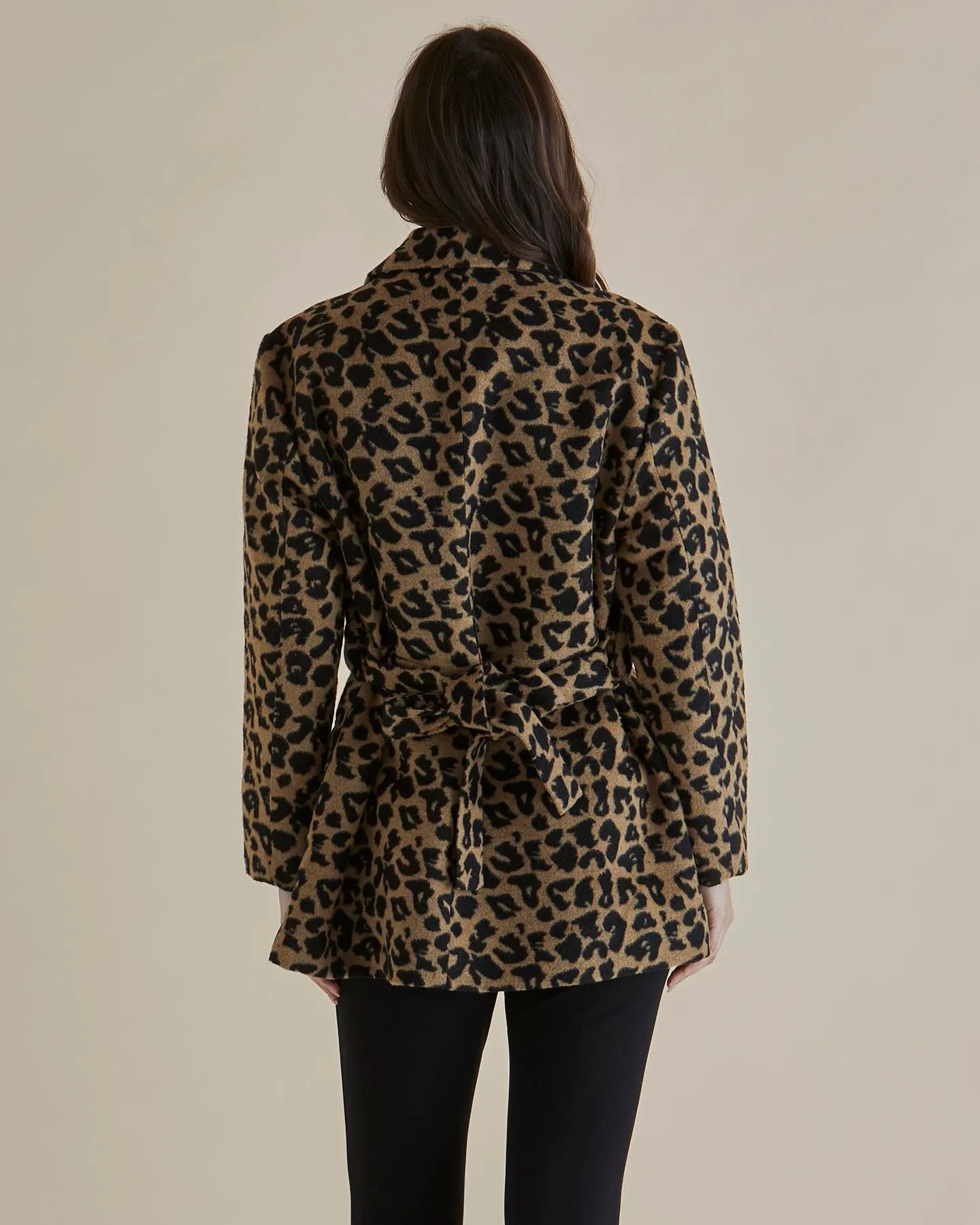 Prague Coat - Animal Print