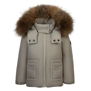 Pramie Little Boys Beige Jacket