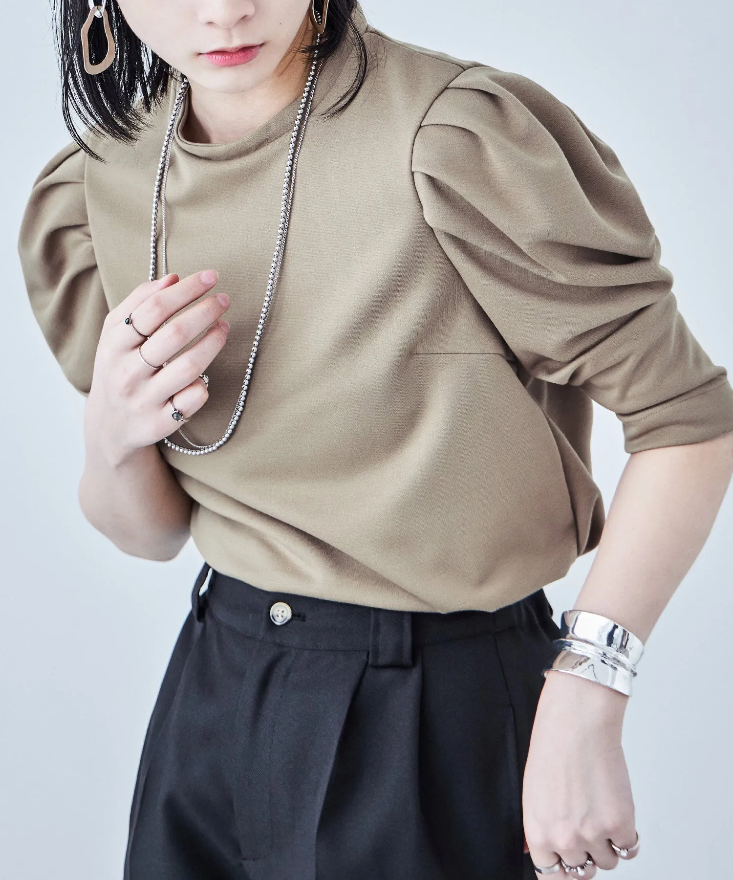 Punch Power Shoulder Tops