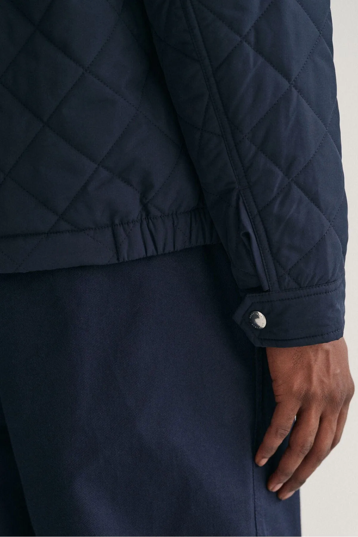 Quilted Windcheater - Evening Blue