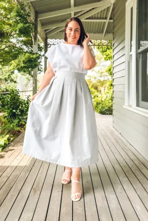 Roxanna Maxi Skirt-Versatile Sustainable Style