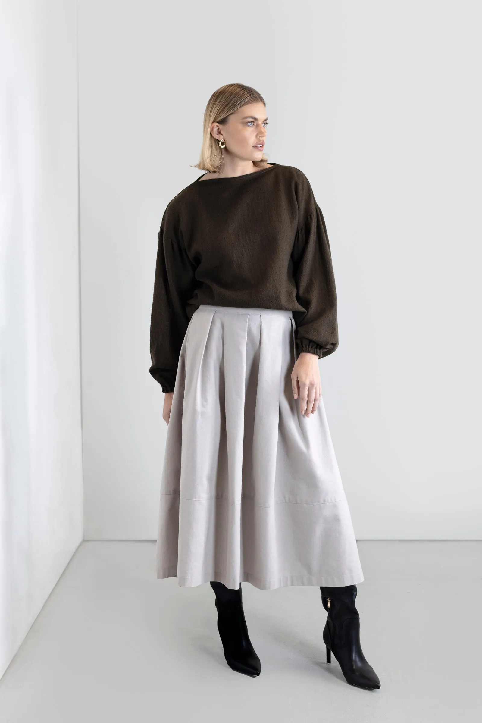 Roxanna Maxi Skirt-Versatile Sustainable Style