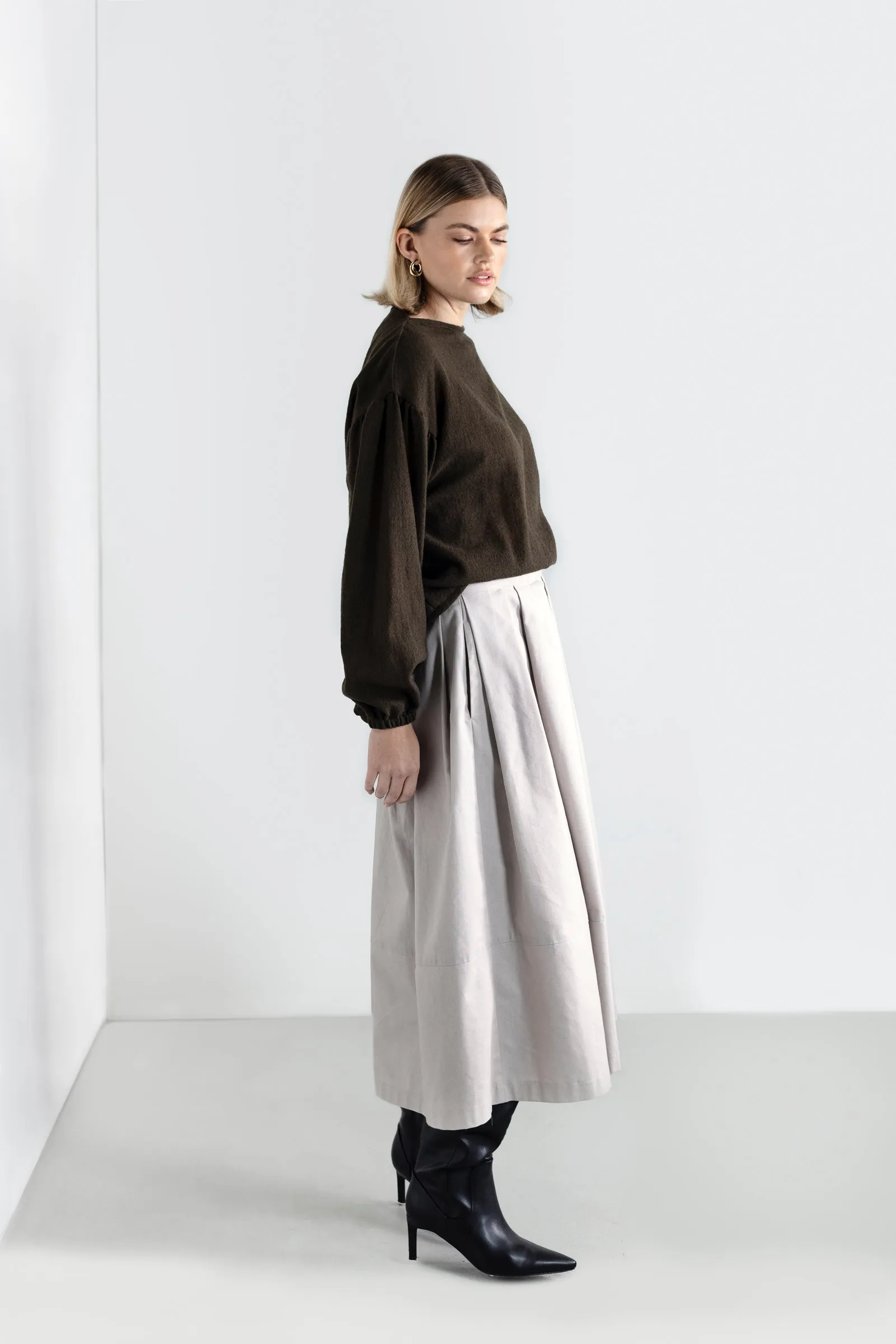 Roxanna Maxi Skirt-Versatile Sustainable Style
