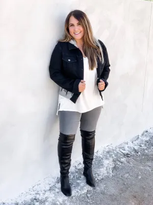 (S-3X & 4 Colors) Lead Me To A Good Time Jacket