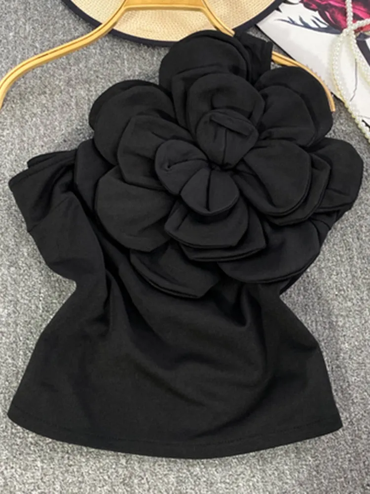 Sleeveless Slim Versatile Diagonal Collar Solid Color Elegant New 2023 15KB3740
