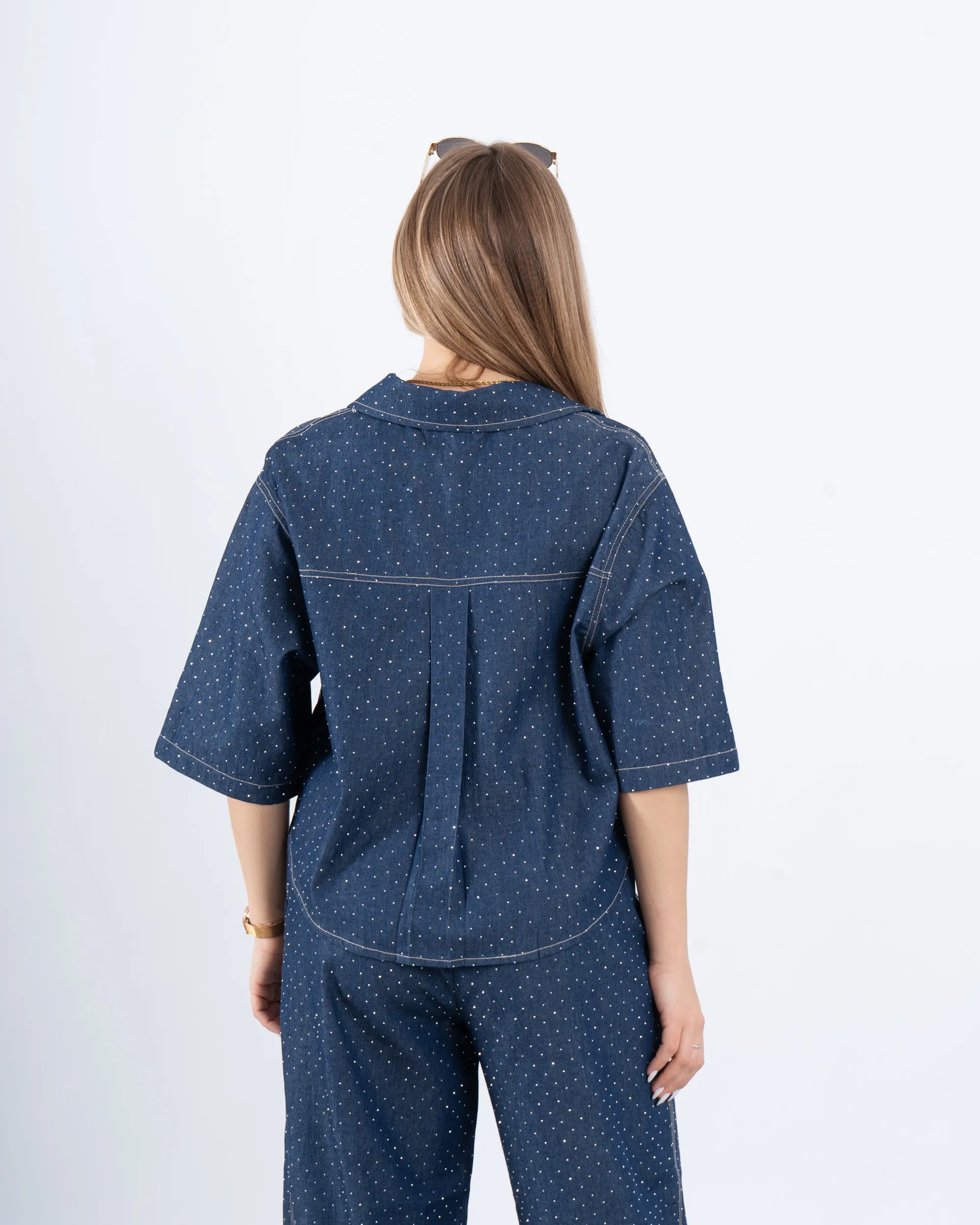 Sparkling Denim Shirt
