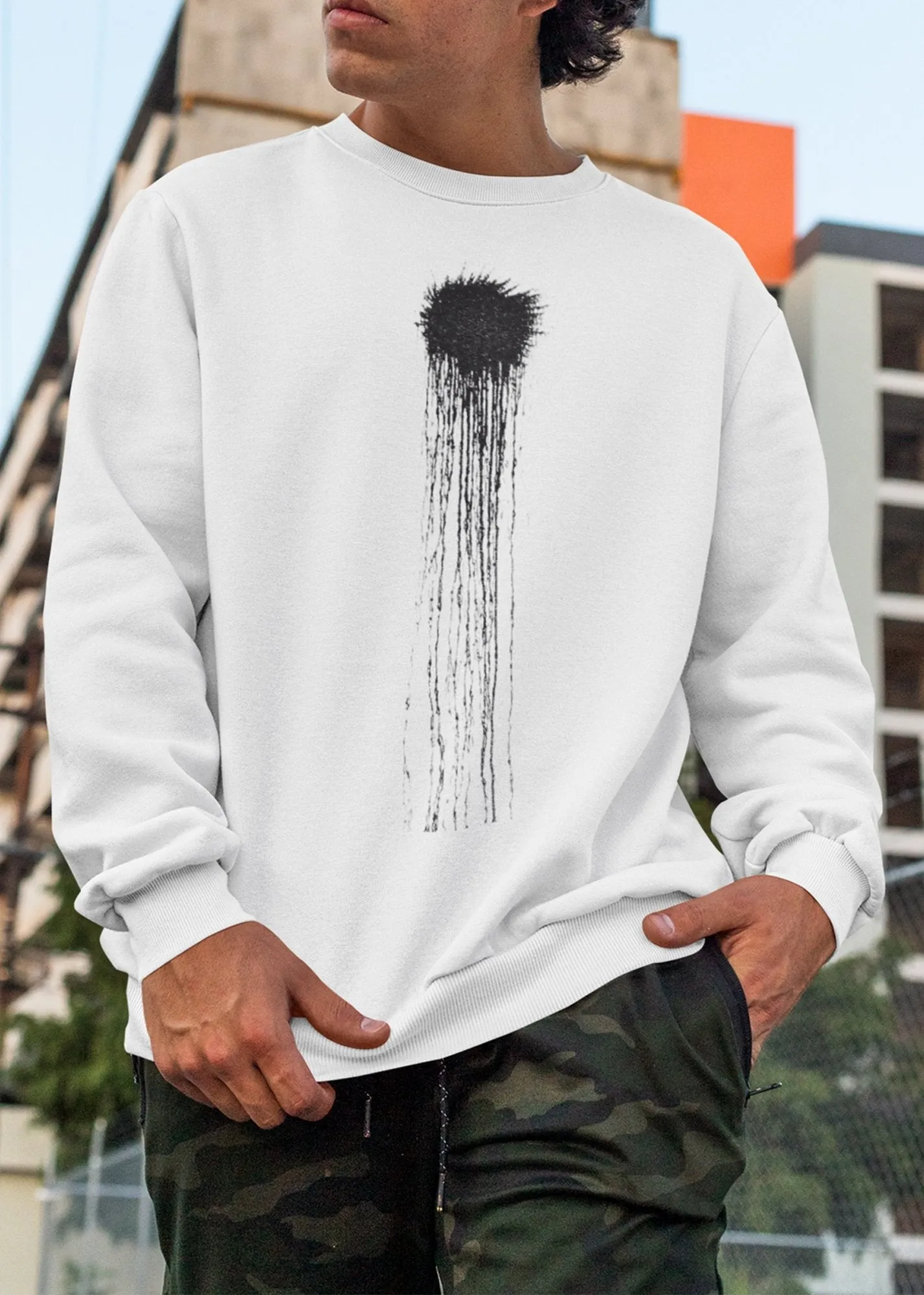 ST!NK - Berlin's PAINTBOMB - Casual Sweatshirt