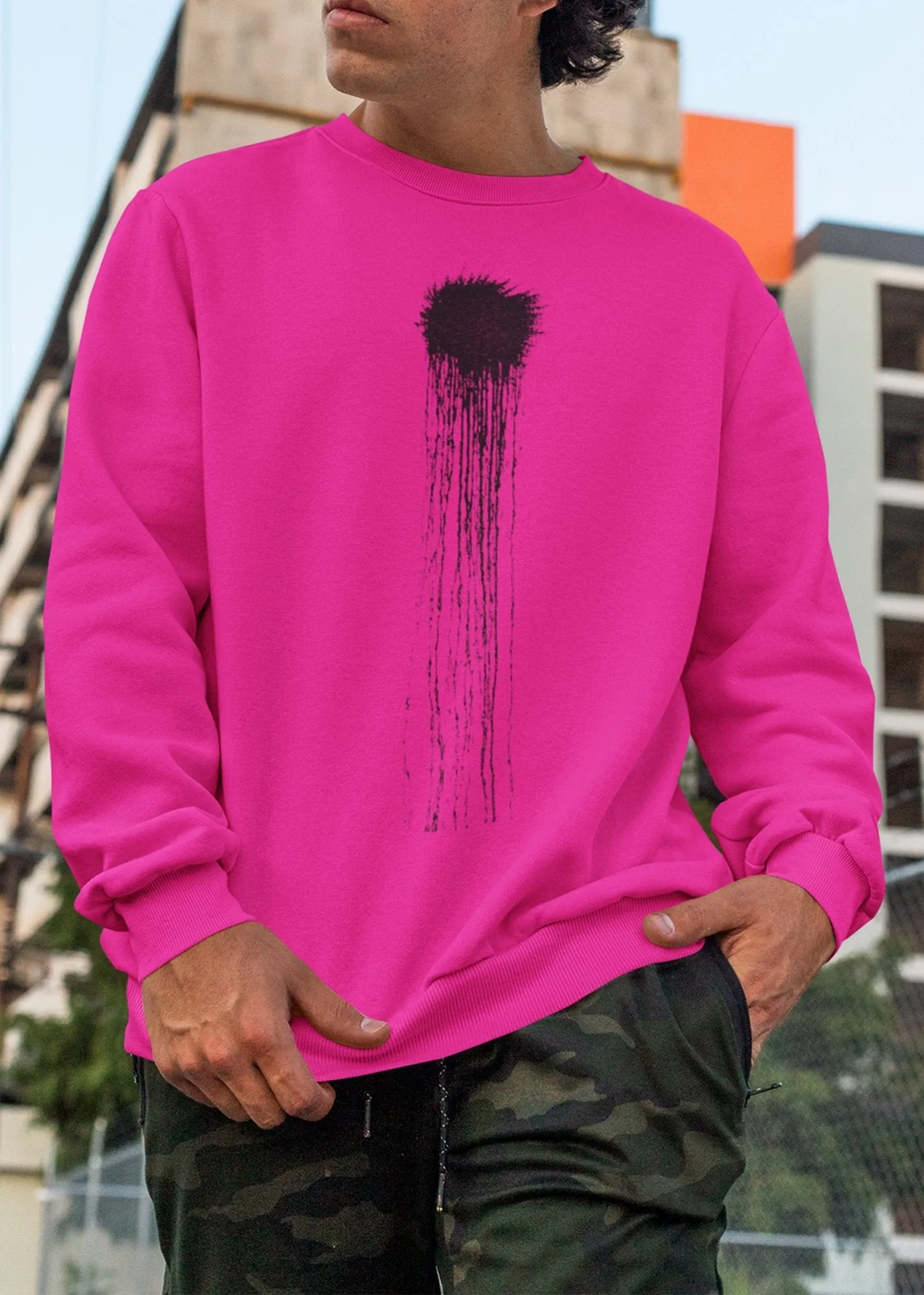 ST!NK - Berlin's PAINTBOMB - Casual Sweatshirt