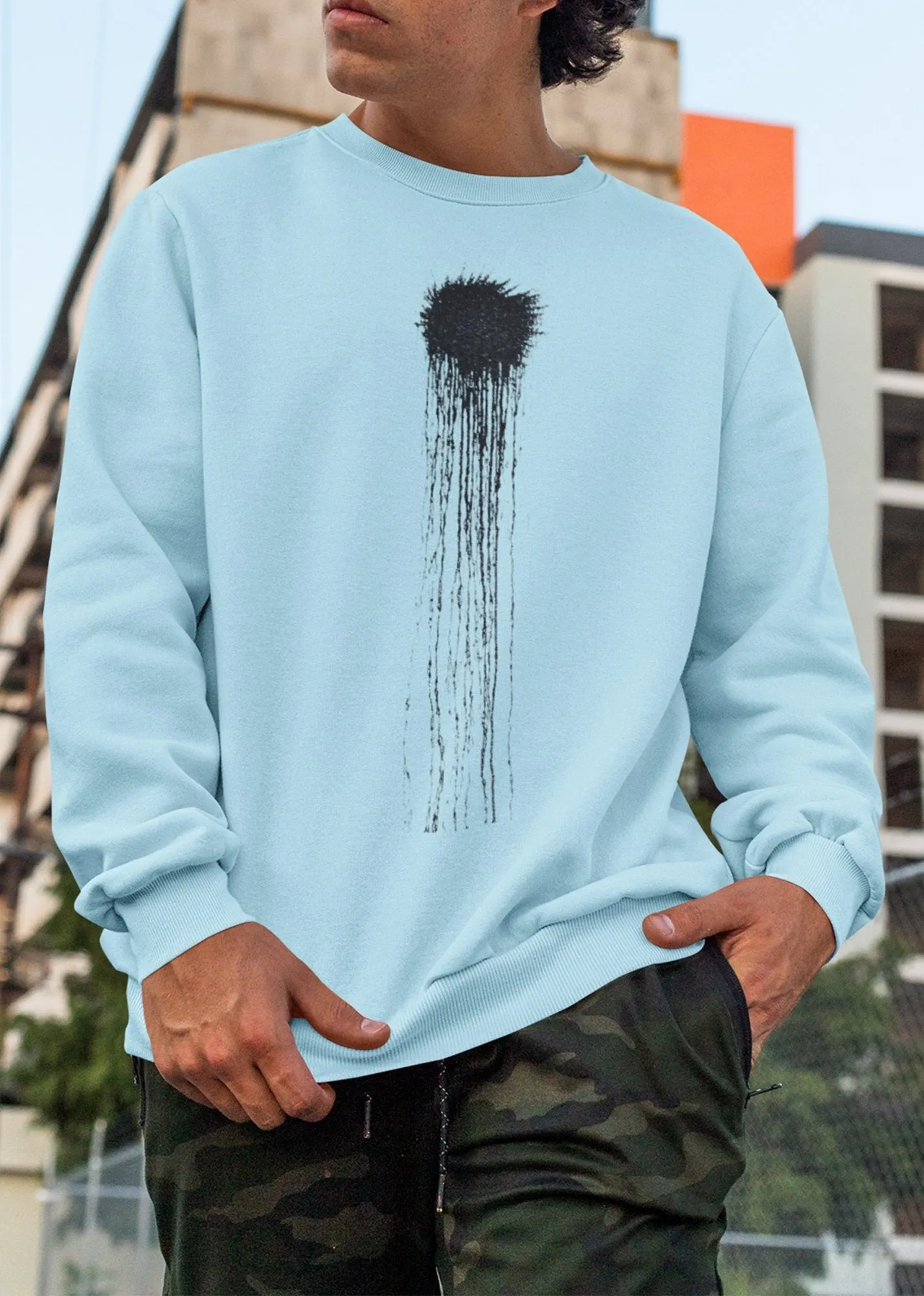 ST!NK - Berlin's PAINTBOMB - Casual Sweatshirt