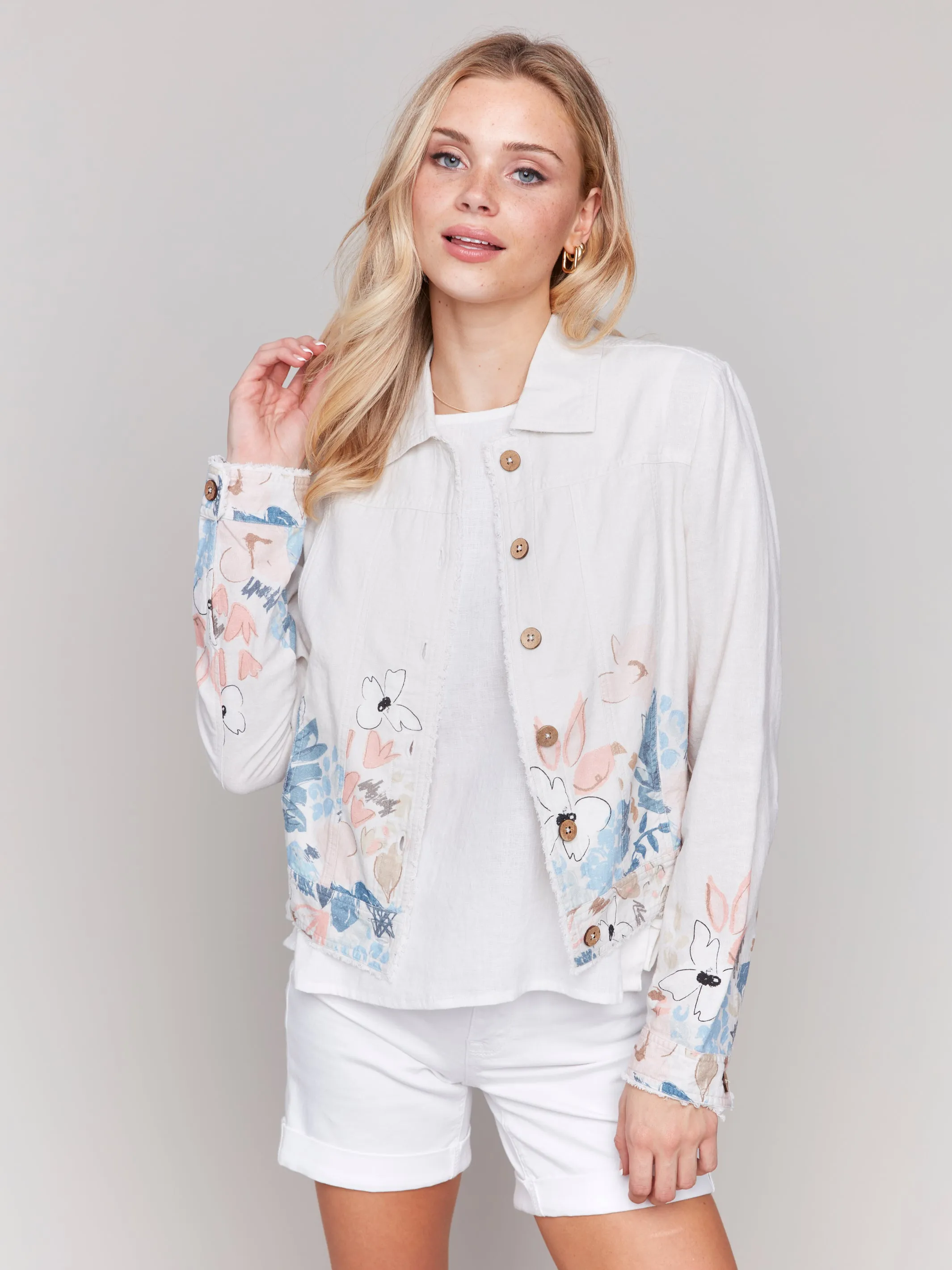 Supernova Linen Blend Jacket