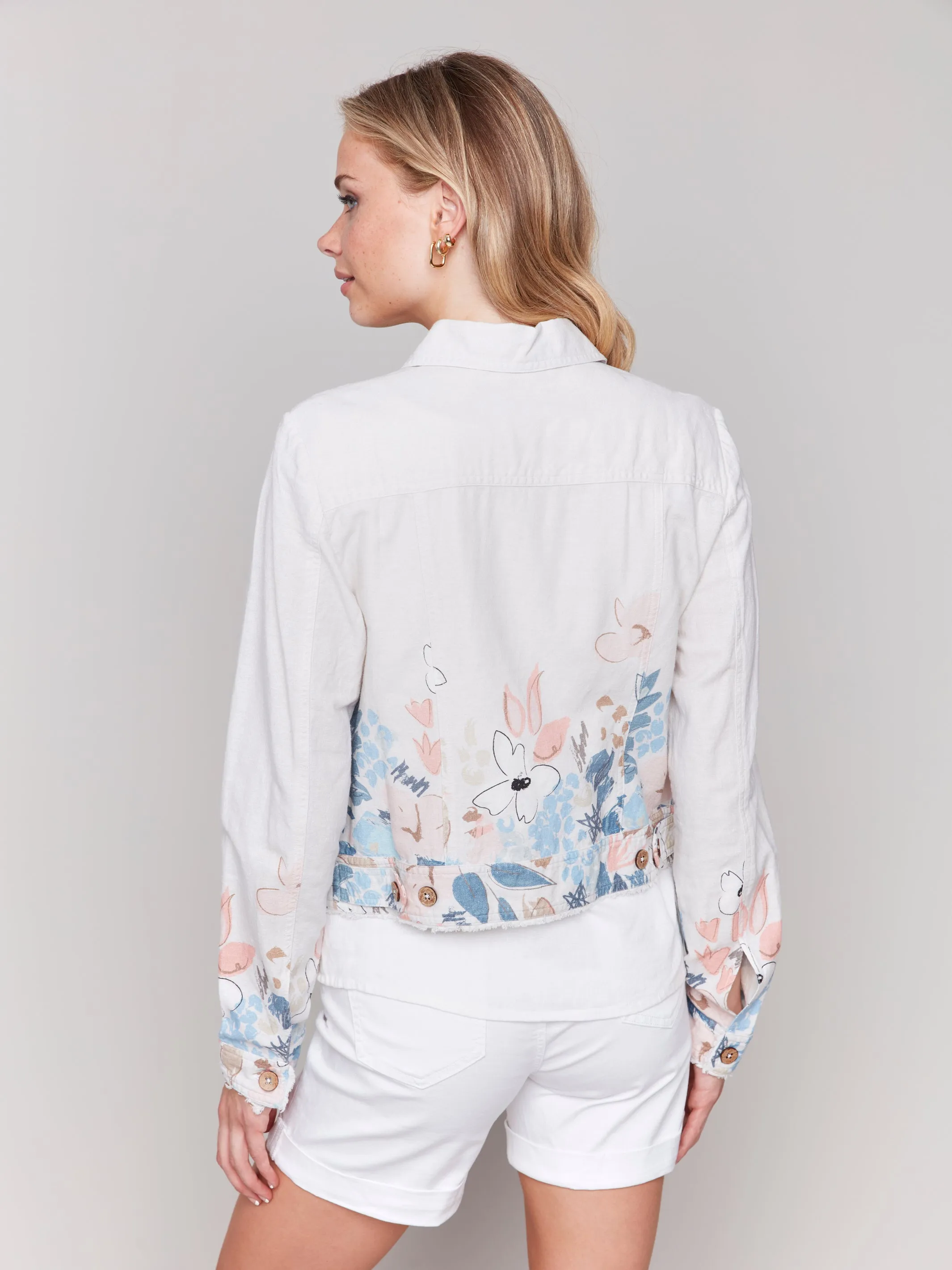 Supernova Linen Blend Jacket