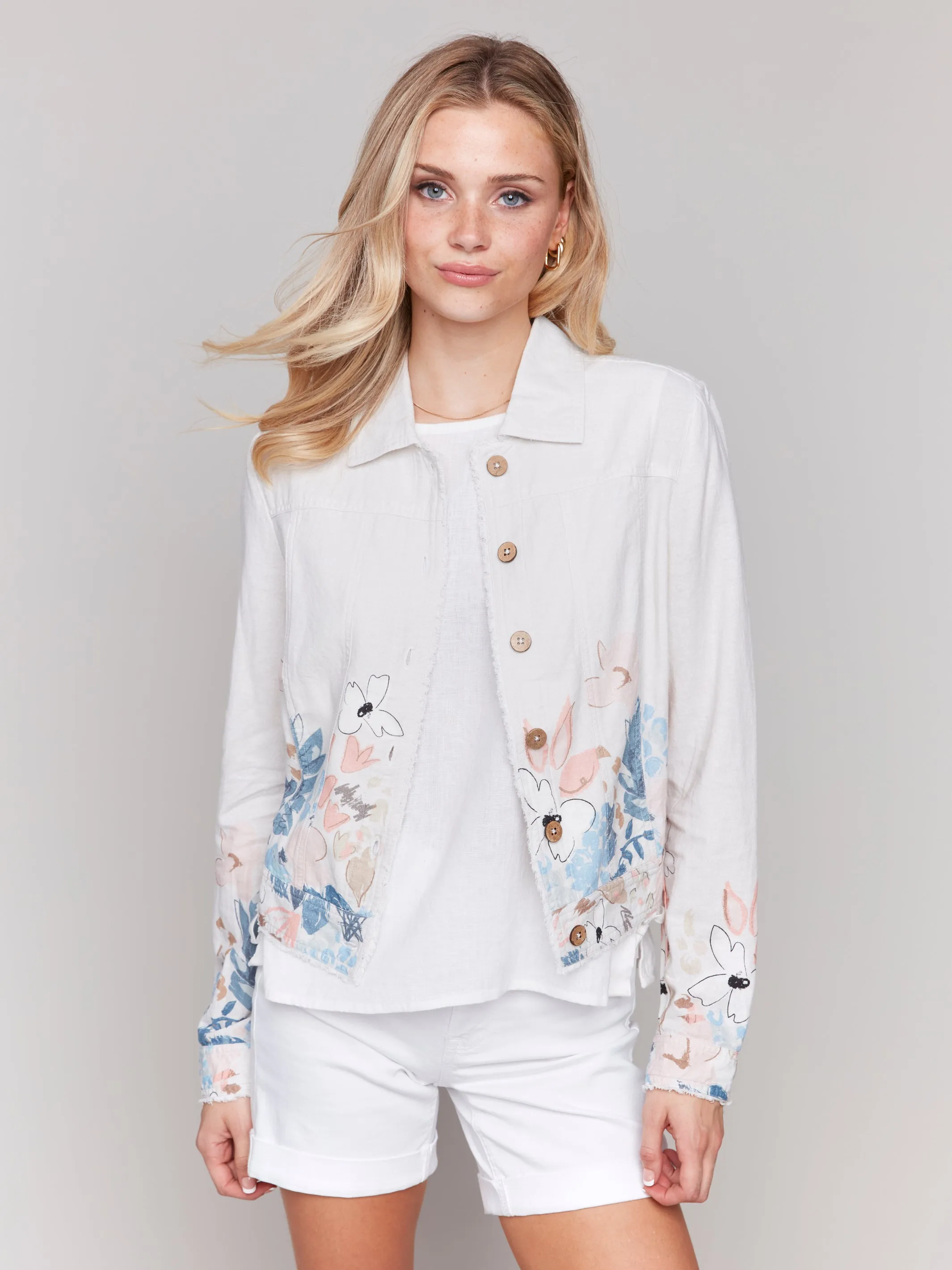 Supernova Linen Blend Jacket