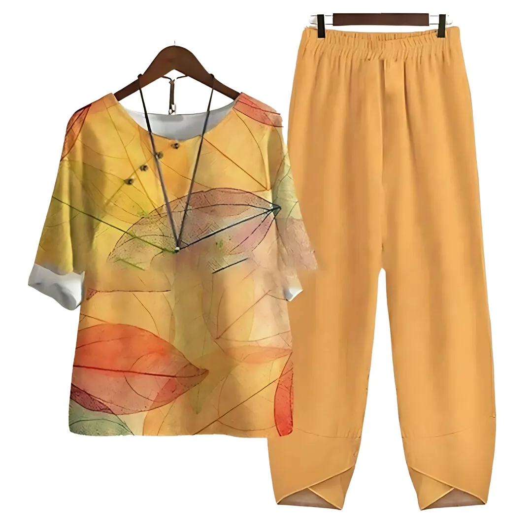 Sylis | Effortless and chic shirt and pant set