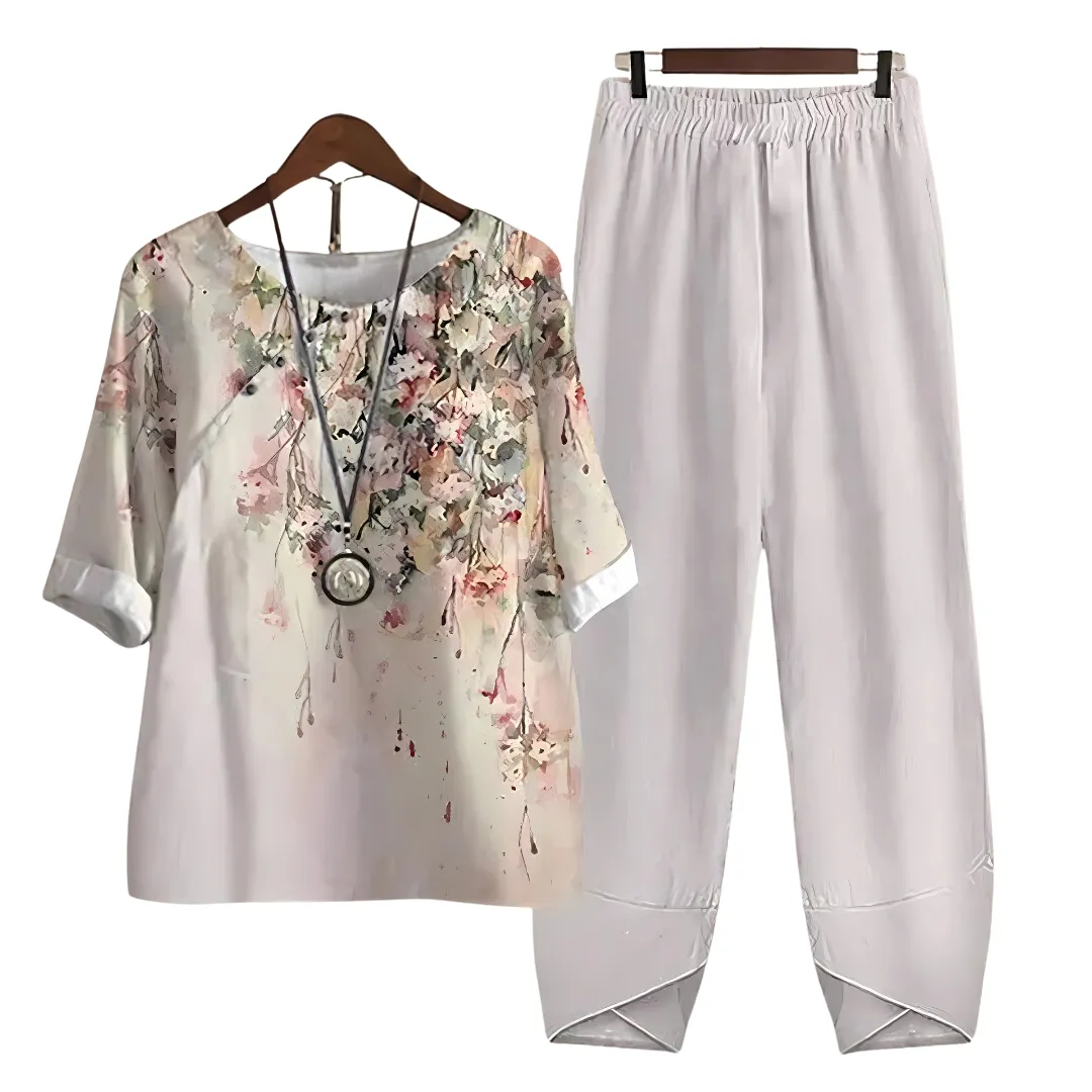 Sylis | Effortless and chic shirt and pant set