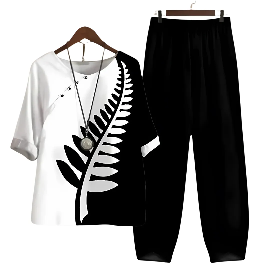 Sylis | Effortless and chic shirt and pant set
