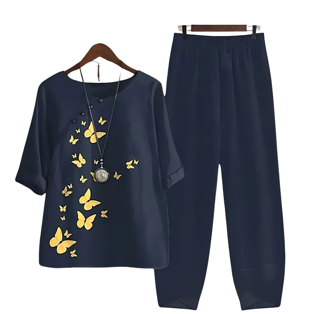 Sylis | Effortless and chic shirt and pant set