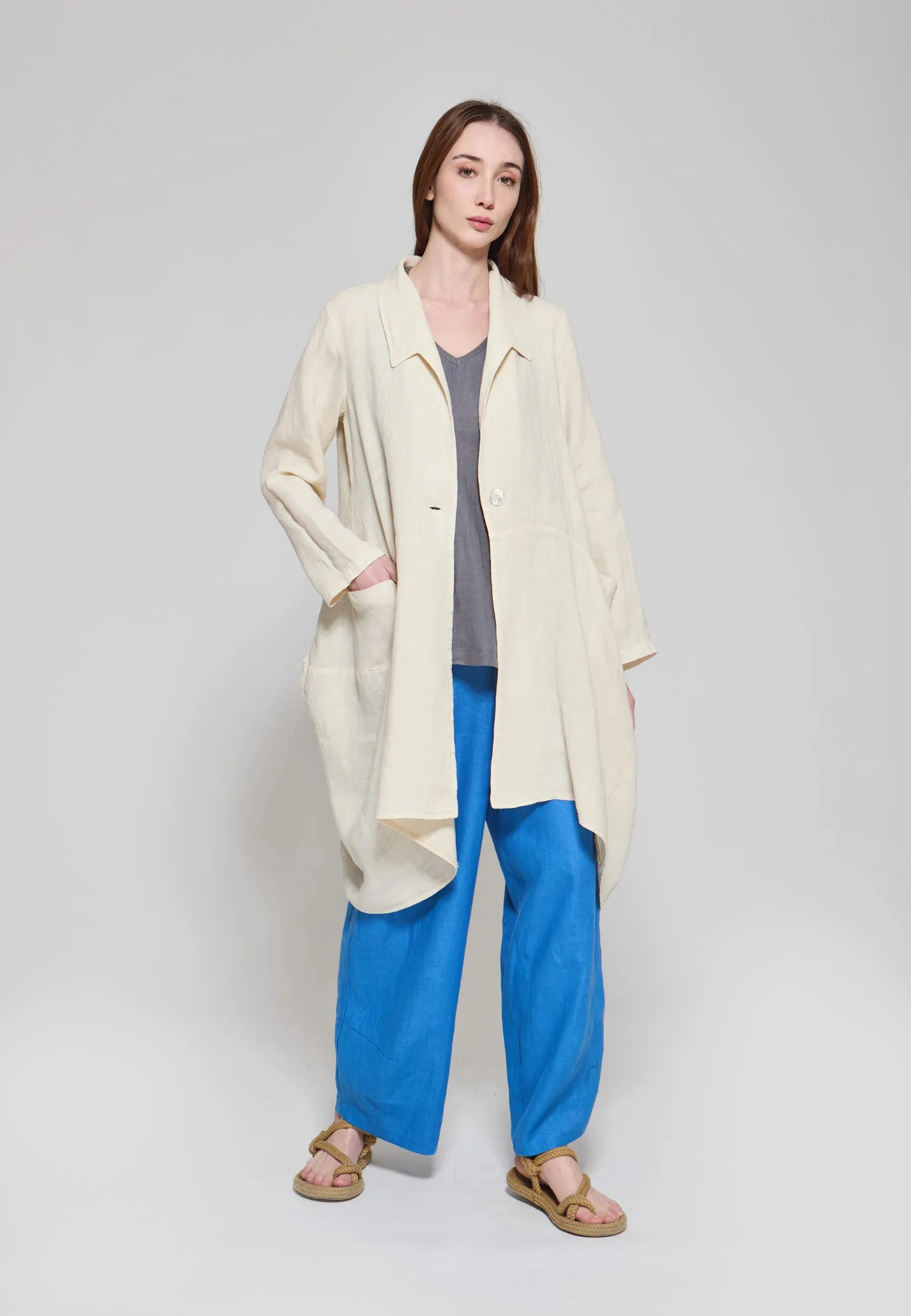 TONARA – Effortlessly Chic Linen Jacket