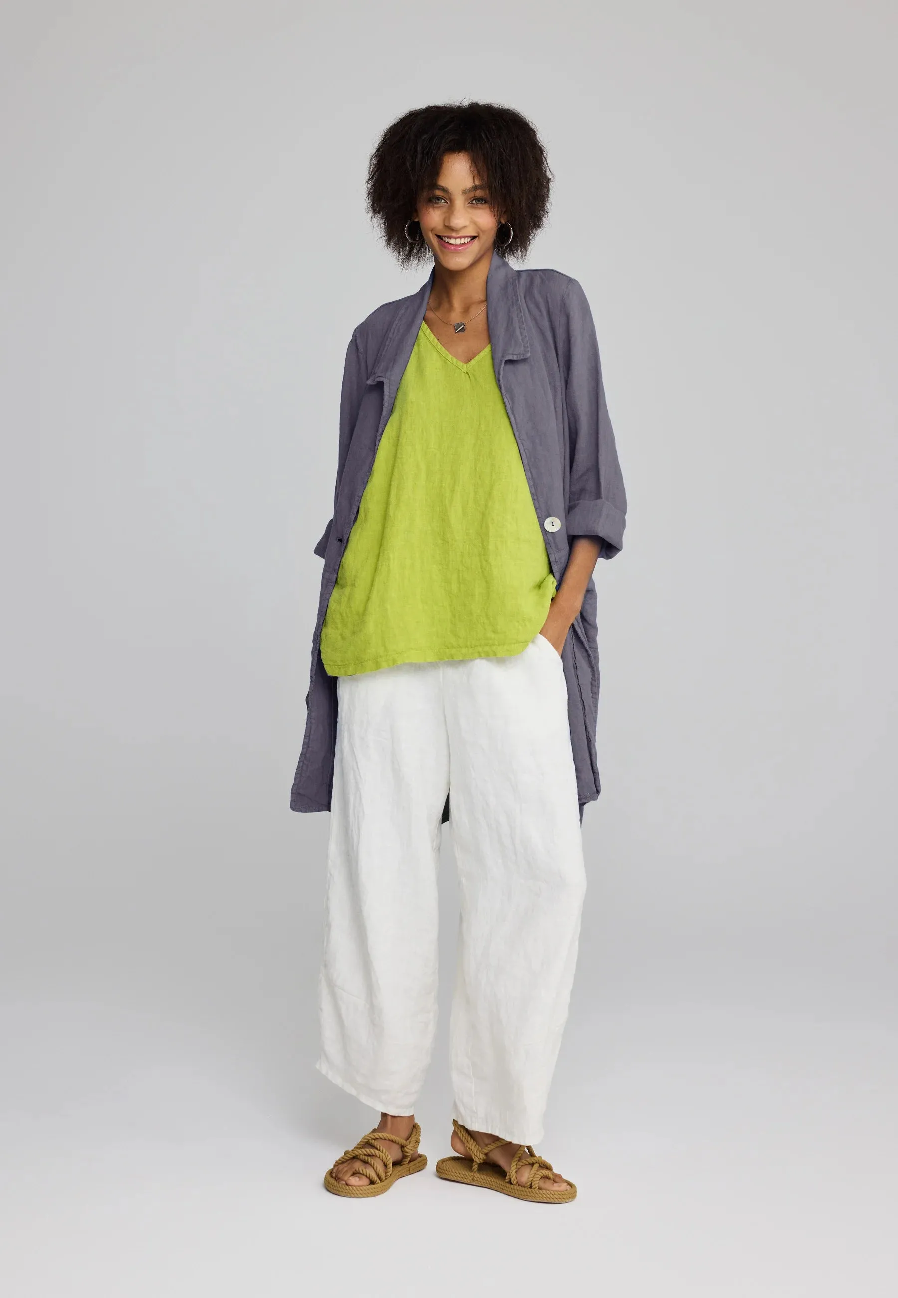 TONARA – Effortlessly Chic Linen Jacket