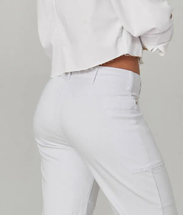 Willow Cargo Pant-White