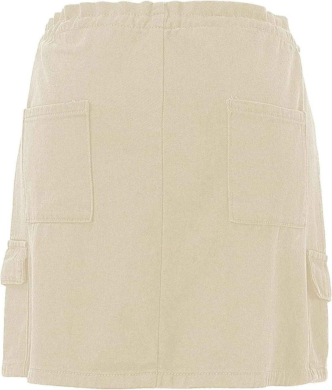 Women Cargo Midi Denim Skirt High Waisted Skirts Summer Skirt with Pocket Fashion Versatile for Women's Novelty