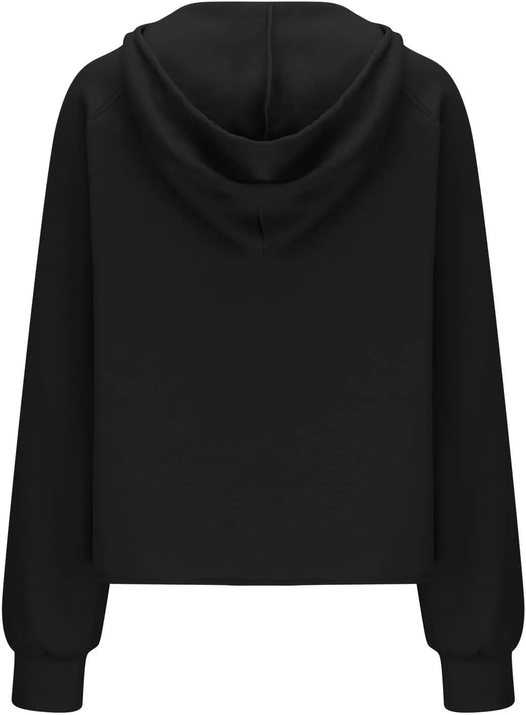 Women Half Zip Hoodies Pullover Long Sleeve Solid Corded Sweatshirt Oversized Casual Trendy Fall Outfit with Kangaroo Pocket