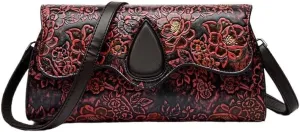 Women's Printed Mother Bag - Large Capacity Retro Versatile Handbag - Crossbody Bag