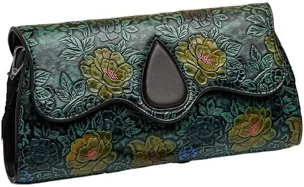 Women's Printed Mother Bag - Large Capacity Retro Versatile Handbag - Crossbody Bag