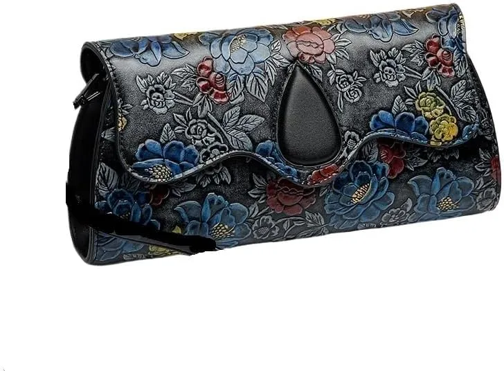 Women's Printed Mother Bag - Large Capacity Retro Versatile Handbag - Crossbody Bag